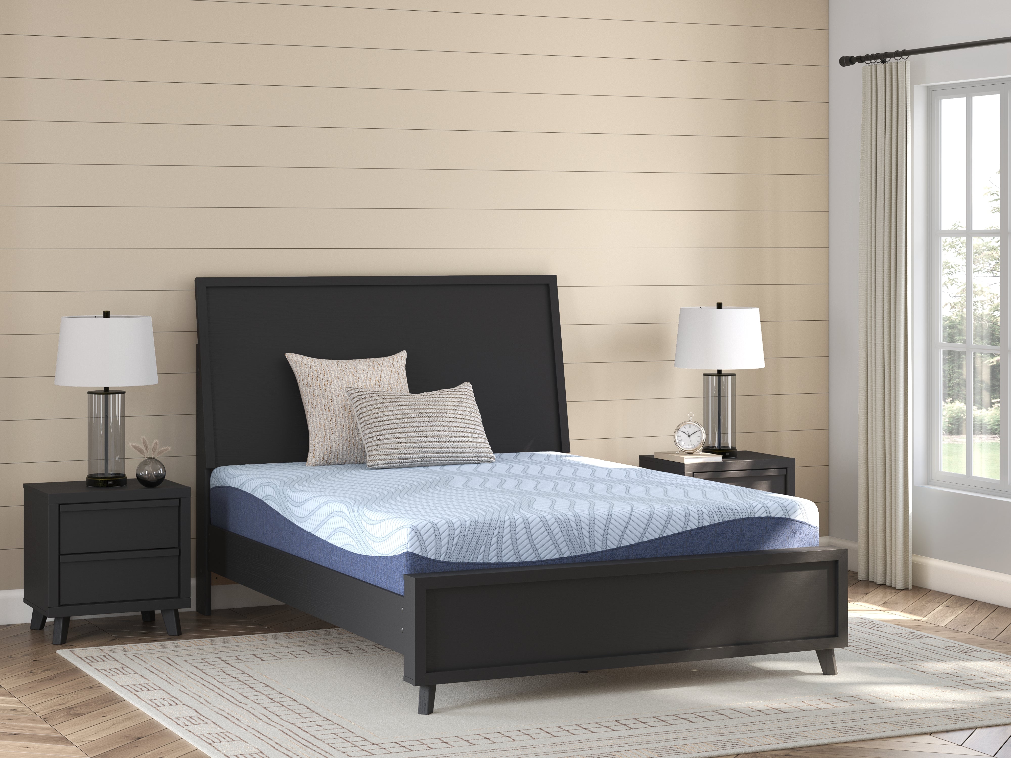 Best Deals Furniture - Ashley Furniture - Peak 2.0 10 Memory Foam Mattresses - King / White - M20541