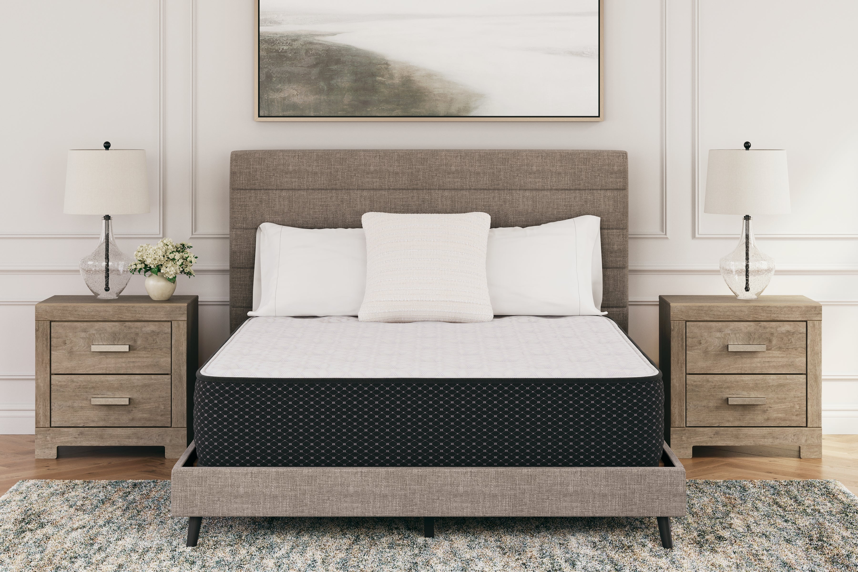 Best Deals Furniture - Ashley Furniture - Limited Edition Plush Mattresses - Queen / White - M41131