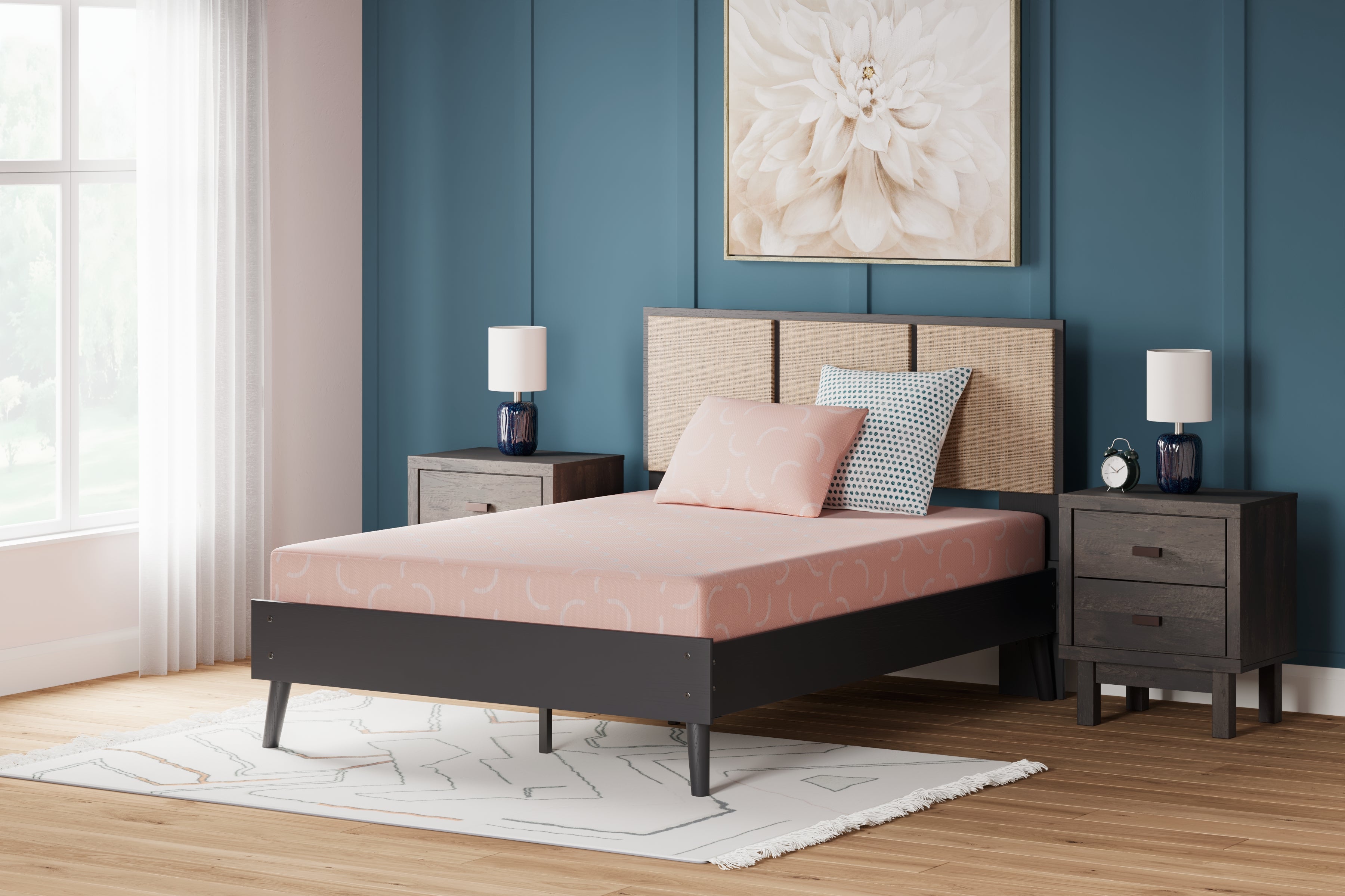 Best Deals Furniture - Ashley Furniture - iKidz Coral Mattresses - Full and Pillow 2/CN / Coral - M43121