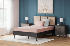 Best Deals Furniture - Ashley Furniture - iKidz Coral Twin Mattress and Pillow - Twin and Pillow 2/CN / Coral - M43111