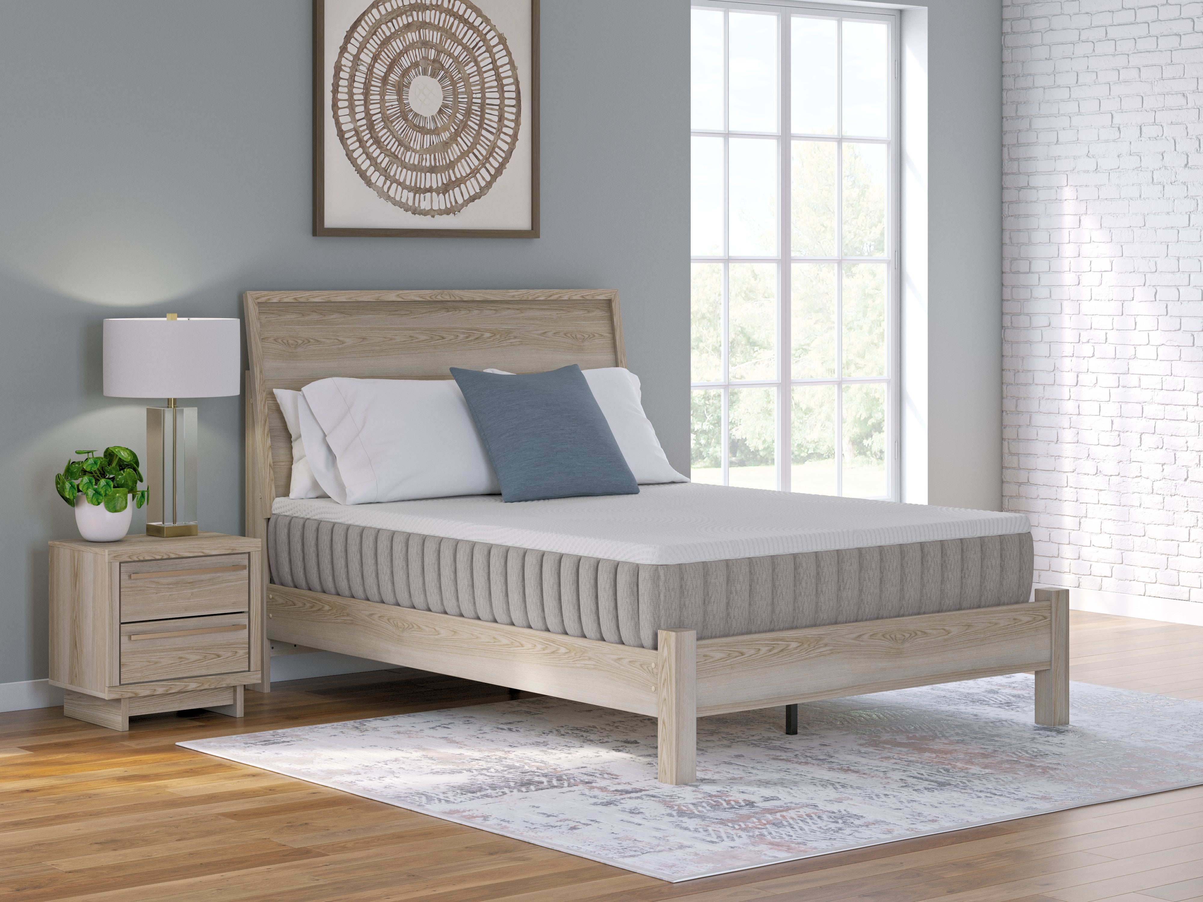 Best Deals Furniture - Ashley Furniture - Terra Sleep Firm Mattresses - California King / White - M52251
