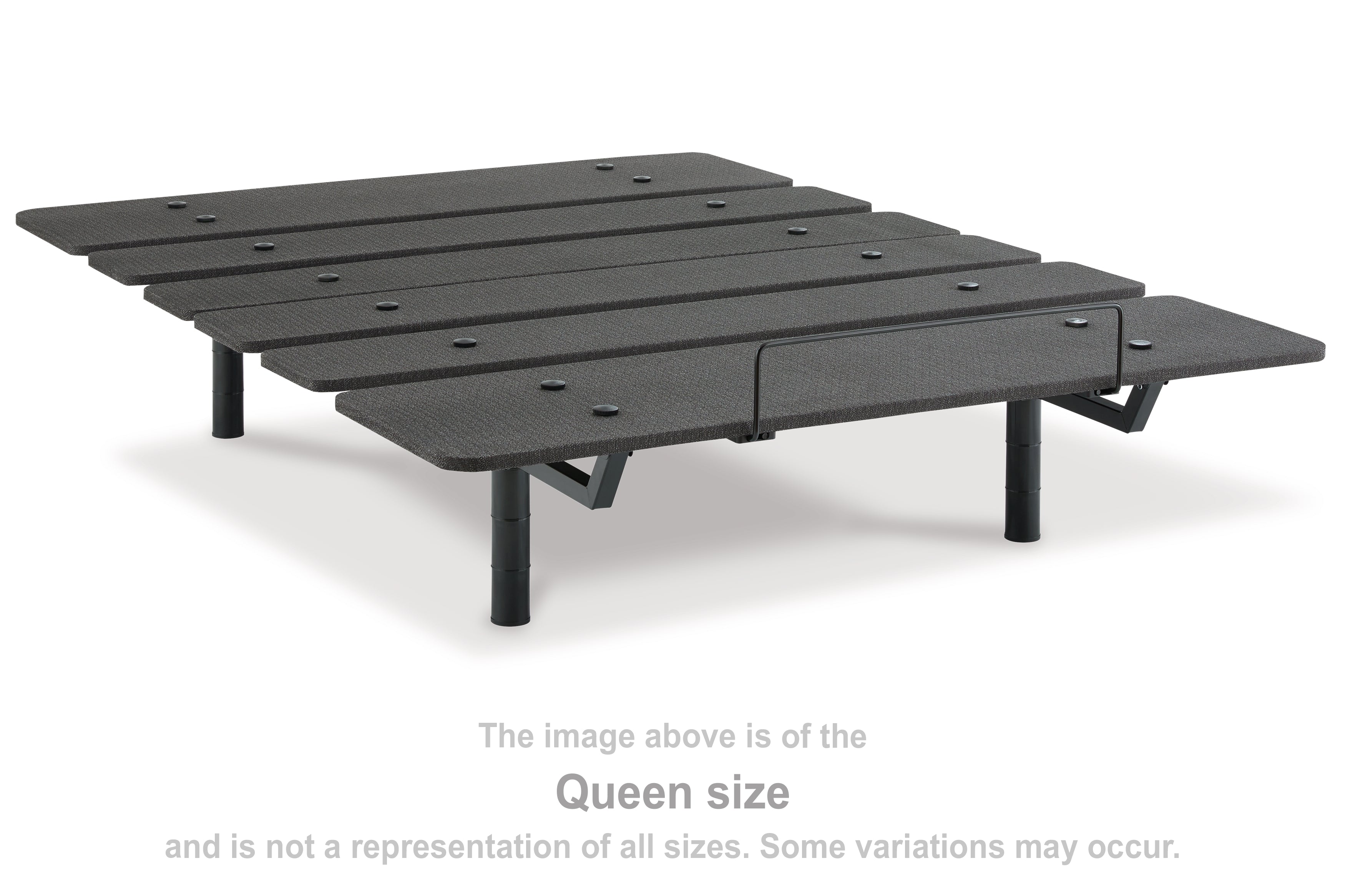 Best Deals Furniture - Ashley Furniture - Cosmic Power Base Full Adjustable Base - Full Adjustable Base / Black - M8X222