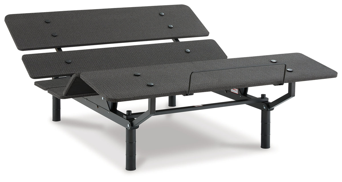 Best Deals Furniture - Ashley Furniture - Cosmic Power Base Queen Adjustable Base - Queen Adjustable Base / Black - M8X232