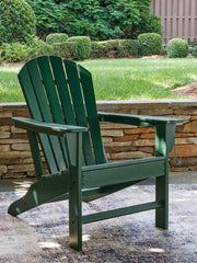 Best Deals Furniture - Ashley Furniture - Sundown Shores Adirondack Chair - Adirondack Chair / Green - PCP007-898