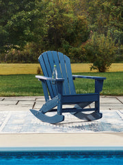 Best Deals Furniture - Ashley Furniture - Sundown Shores Outdoor Rocking Chair - Rocking Chair - PCP019-827
