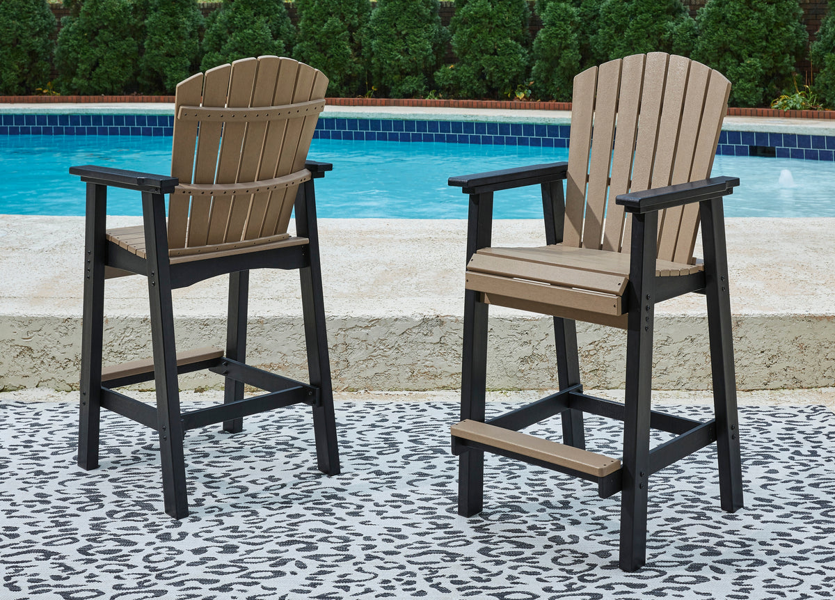 Best Deals Furniture - Ashley Furniture - Fairen Trail Barstool (Set of 2) - Tall Barstool (Set of 2) - P211-130