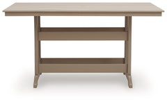 Seacliff Beach Outdoor Counter Height Dining Table
