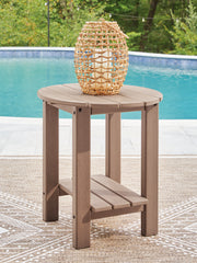 Best Deals Furniture - Ashley Furniture - Grover Beach Outdoor End Table - Oval End Table - PCP422-706