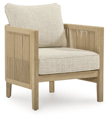 Spooners Cove Outdoor Lounge Chair with Cushion (Set of 2)