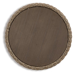 Danson 2 Swivel Lounge Chairs and End Table