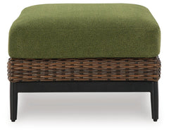 Horizon Hall Outdoor Sofa, 2 Lounge Chairs and 2 Ottomans