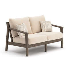 Best Deals Furniture - Ashley Furniture - Adams Lane Outdoor Loveseat - Loveseat w/Cushion - PCP602-835