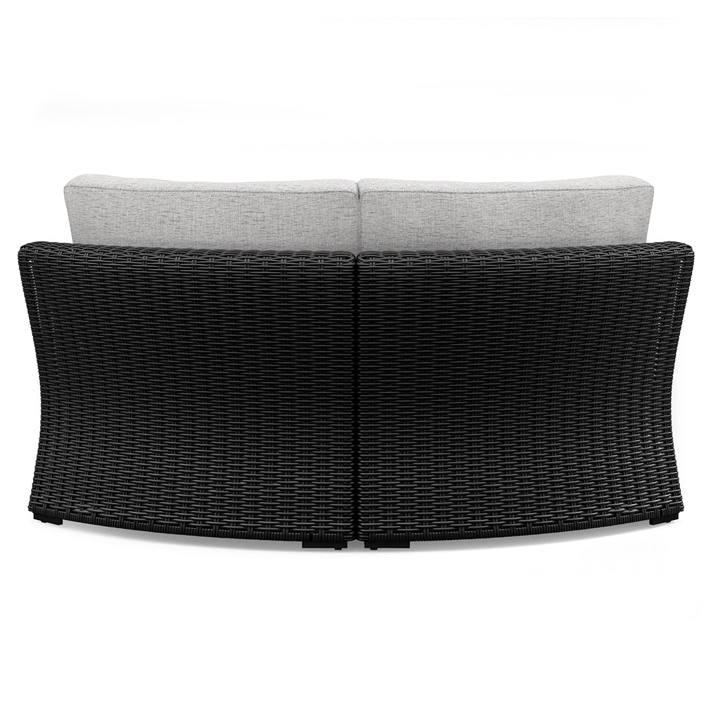 Beachcroft Outdoor Curved Corner Chair with Cushion