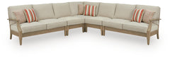 Best Deals Furniture - Ashley Furniture - Clare View 5-Piece Outdoor Sectional - 5-Piece Outdoor Sectional - P801P12