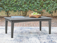 Best Deals Furniture - Ashley Furniture - Cove Beach Outdoor Coffee Table - Rectangular Cocktail Table - PCP803-701
