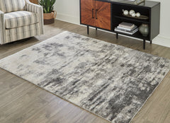 Best Deals Furniture - Ashley Furniture - Gerdie 5'3" x 7'3" Rug - 5'3" x 7'3" Rug / Cream/Gray - R404992