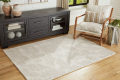 Best Deals Furniture - Ashley Furniture - Chadess 5' x 7' Rug - 5' x 7' Rug / Linen/Taupe - R406362