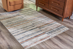 Best Deals Furniture - Ashley Furniture - Kemart 5' x 7' Rug - 5' x 7' Rug / Multi - R406682