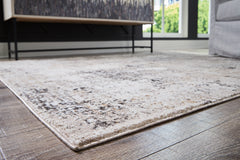 Best Deals Furniture - Ashley Furniture - Elaning 8' x 10' Rug - 8' x 10' Rug / Black/Gray/Cream - R406701