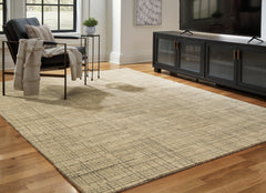 Best Deals Furniture - Ashley Furniture - Janston 8' x 10' Rug - 8' x 10' Rug / Ivory/Gray/Tan - R406861