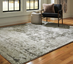 Best Deals Furniture - Ashley Furniture - Valmontic 8' x 10' Rug - 8' x 10' Rug / Gray - R406921