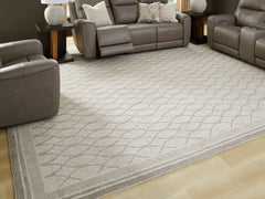 Best Deals Furniture - Ashley Furniture - Wimney Extra Large Rug - Extra Large Rug / Gray - R407280