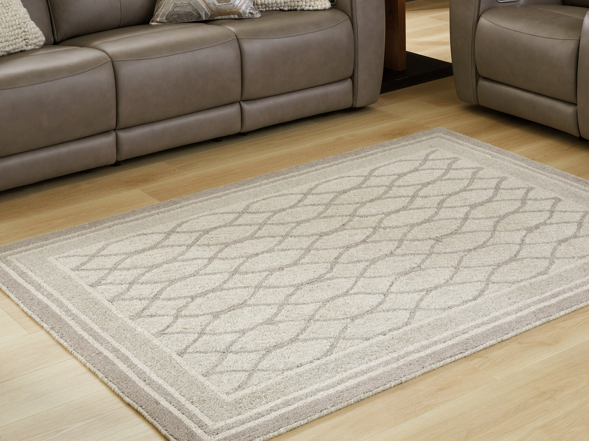 Best Deals Furniture - Ashley Furniture - Wimney Medium Rug - Medium Rug / Gray - R407282