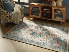 Best Deals Furniture - Ashley Furniture - Wallney 5' x 7' Area Rug - 5' x 7' Area Rug / Multi - R407492