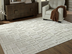 Best Deals Furniture - Ashley Furniture - Empriss 7'8" x 10' Area Rug - 7'8" x 10' Area Rug / Ivory - R407621