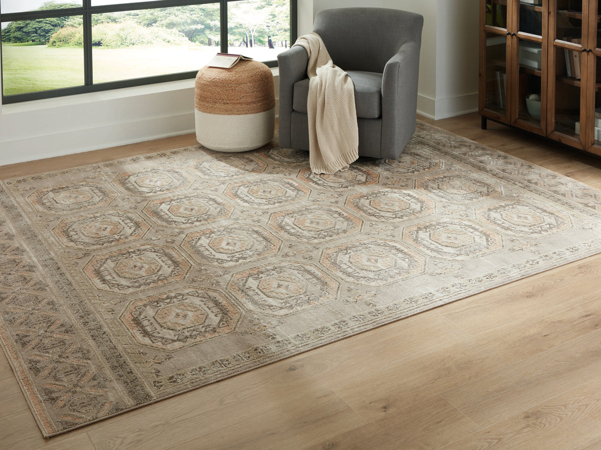 Best Deals Furniture - Ashley Furniture - Bachby 7'10" x 10' Area Rug - 7'10" x 10' Area Rug / Multi - R407681