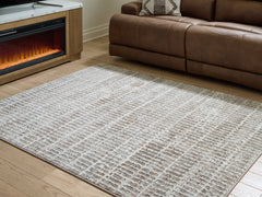 Best Deals Furniture - Ashley Furniture - Fuadwick 5'3" x 7' Area Rug - 5'3" x 7' Area Rug / Multi - R407692
