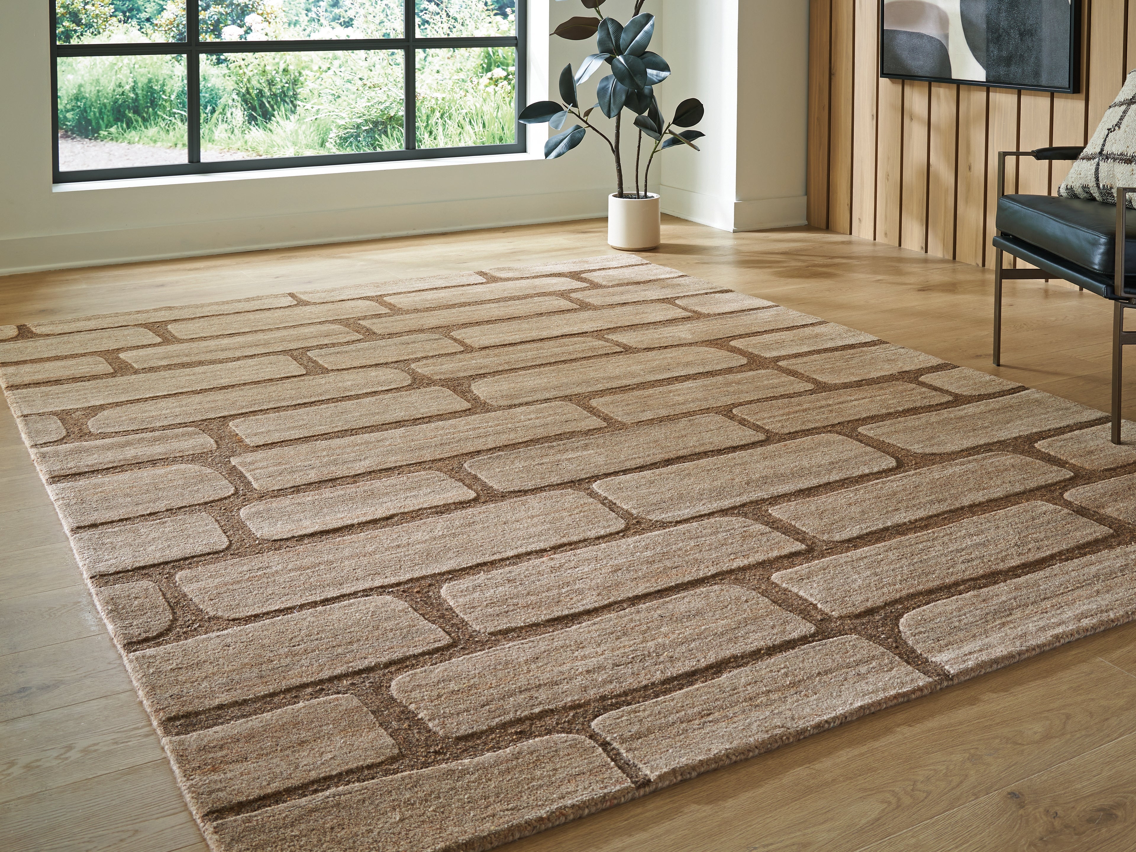 Best Deals Furniture - Ashley Furniture - Orest Large Rug - Large Rug - R407981