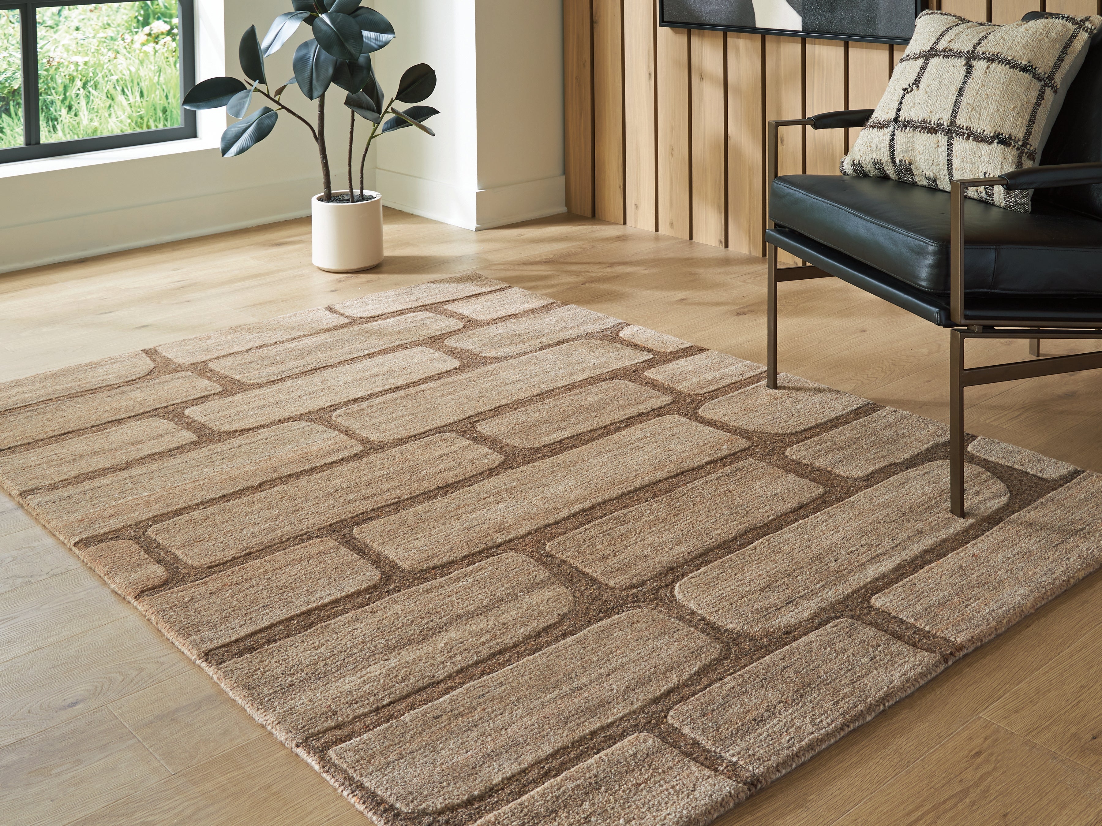 Best Deals Furniture - Ashley Furniture - Orest Medium Rug - Medium Rug - R407982