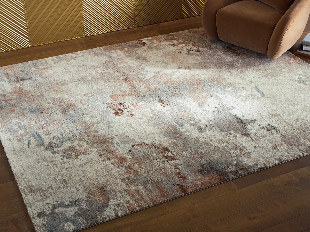 Best Deals Furniture - Ashley Furniture - Jadenburg Large Rug - Large Rug - R408121
