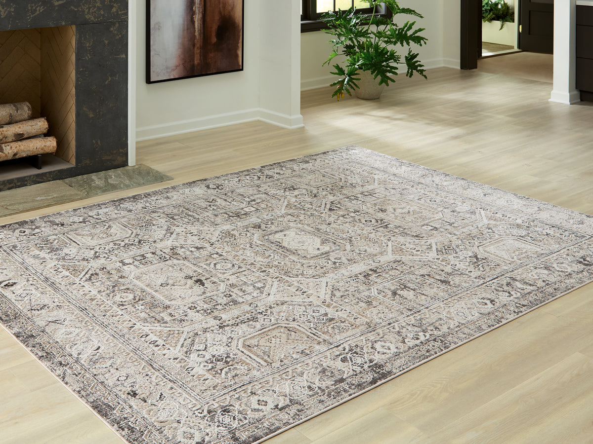 Best Deals Furniture - Ashley Furniture - Junley Large Rug - Large Rug - R408261