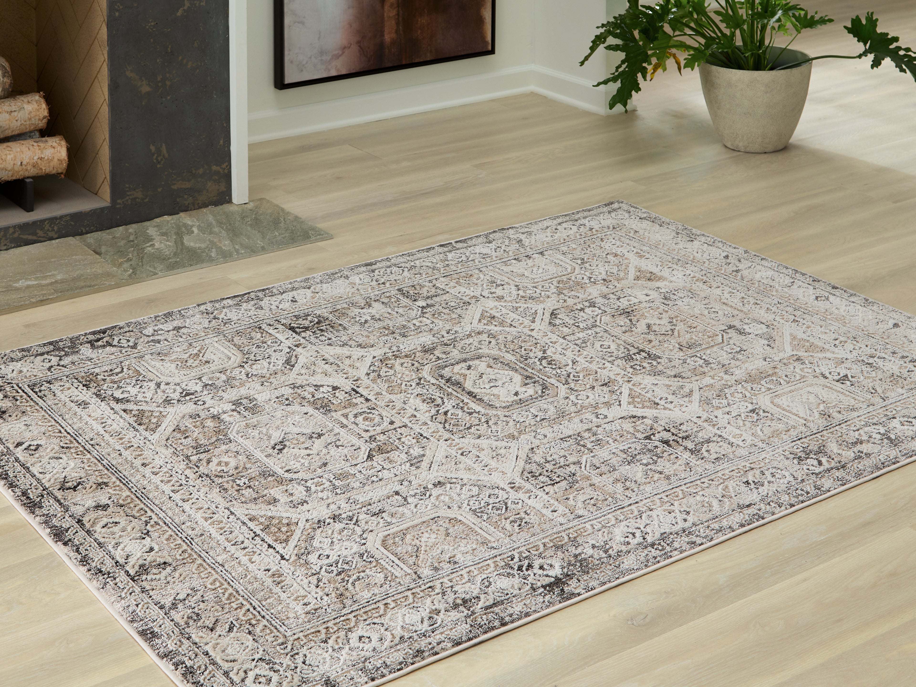 Best Deals Furniture - Ashley Furniture - Junley Medium Rug - Medium Rug - R408262