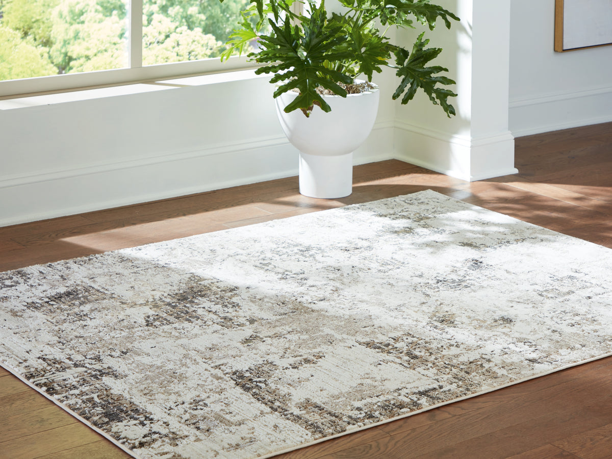 Best Deals Furniture - Ashley Furniture - Barricland Medium Rug - Medium Rug - R408282