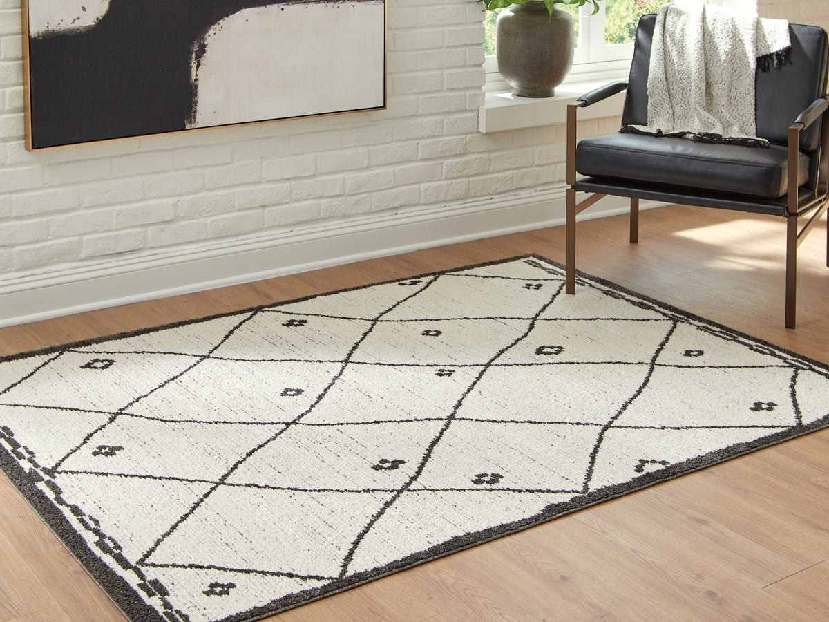 Best Deals Furniture - Ashley Furniture - Fenriston Medium Rug - Medium Rug - R408302