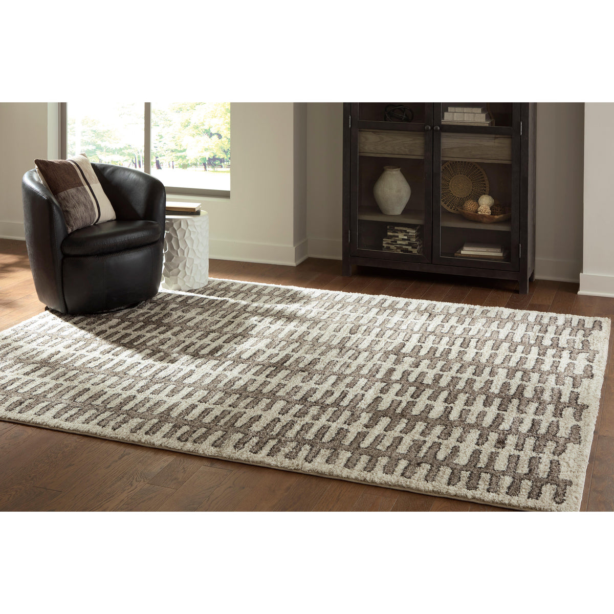 Best Deals Furniture - Ashley Furniture - Cartlett Large Rug - Large Rug - R408671