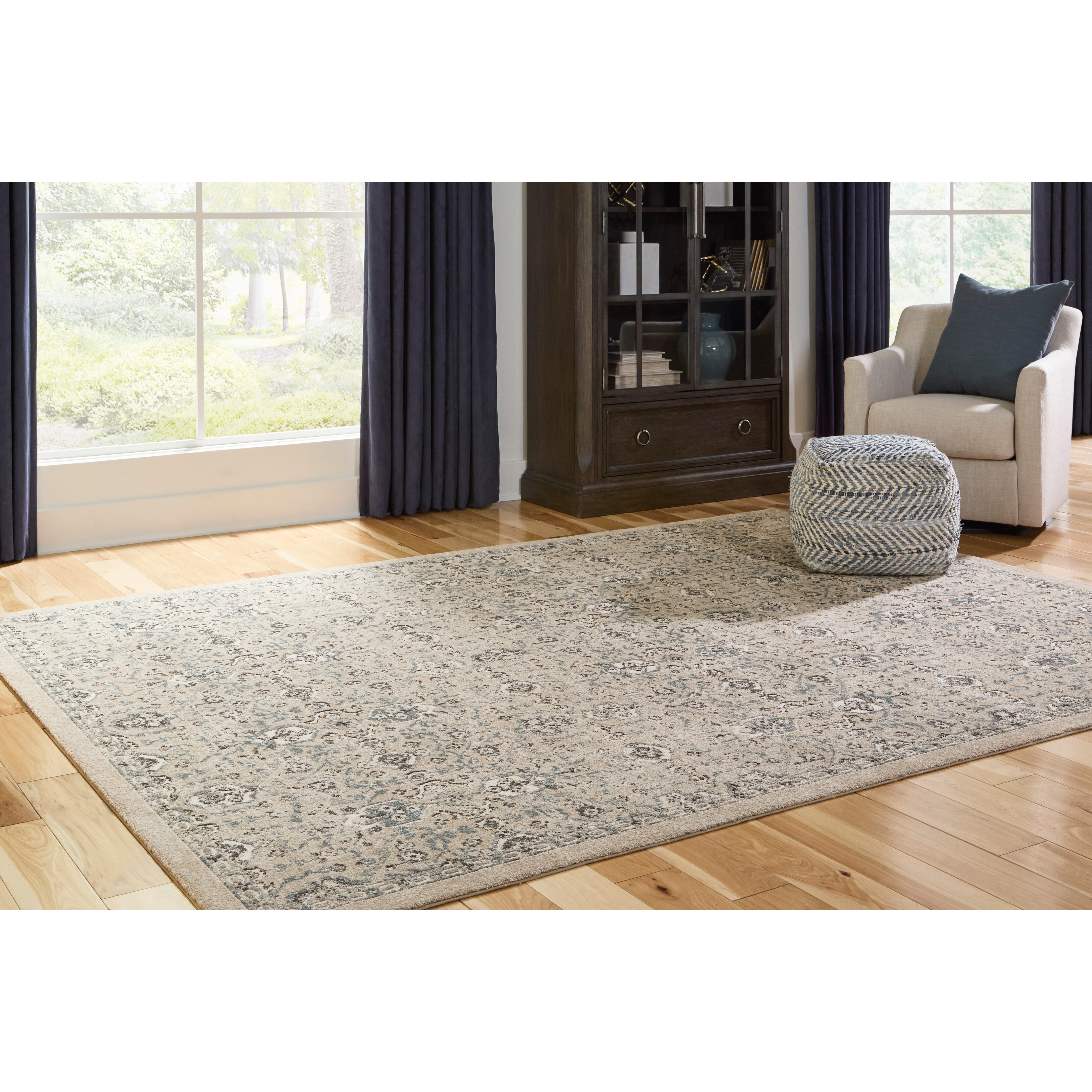Best Deals Furniture - Ashley Furniture - Jessmen Large Rug - Large Rug - R408751