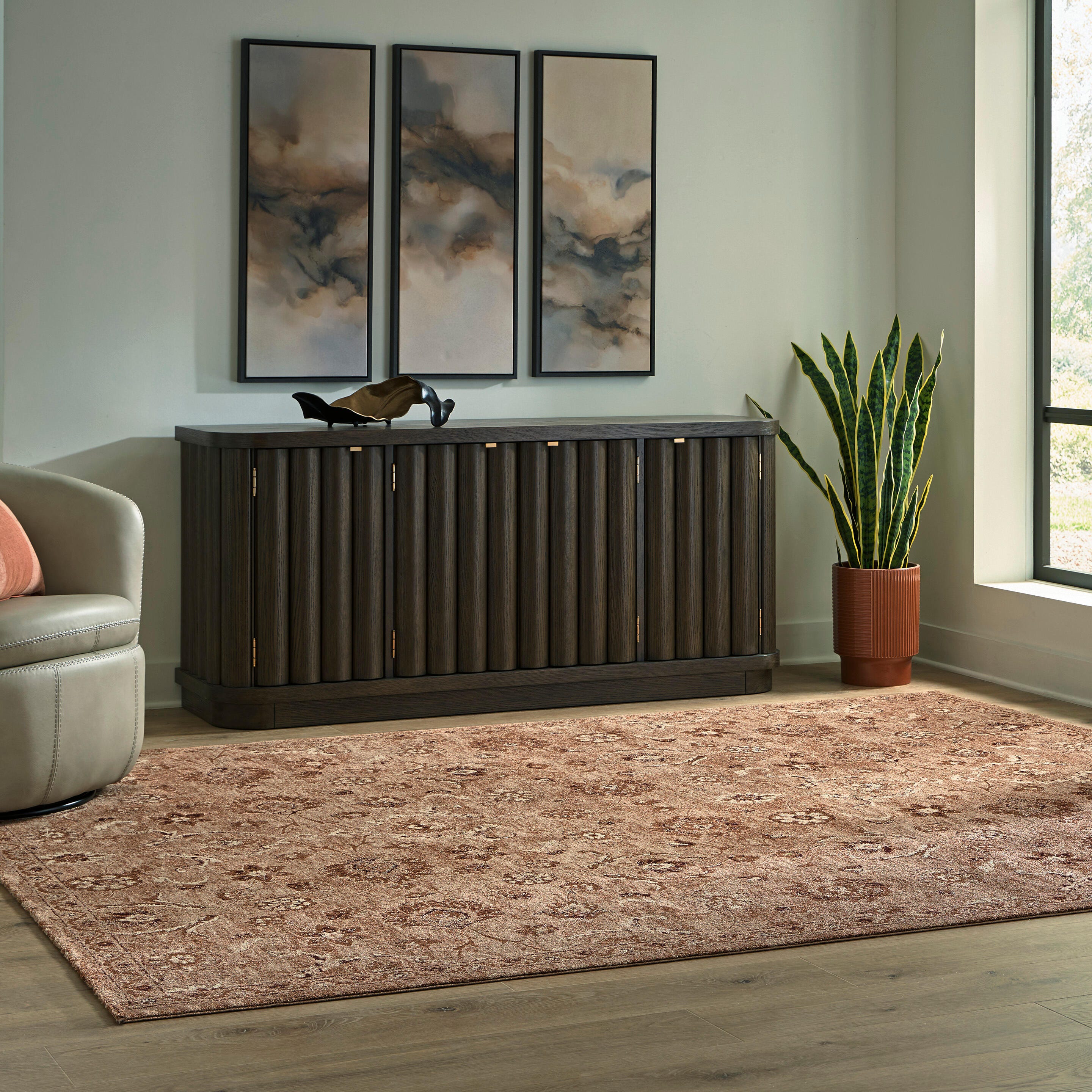 Best Deals Furniture - Ashley Furniture - Wellsmore Large Rug - Large Rug - R408761