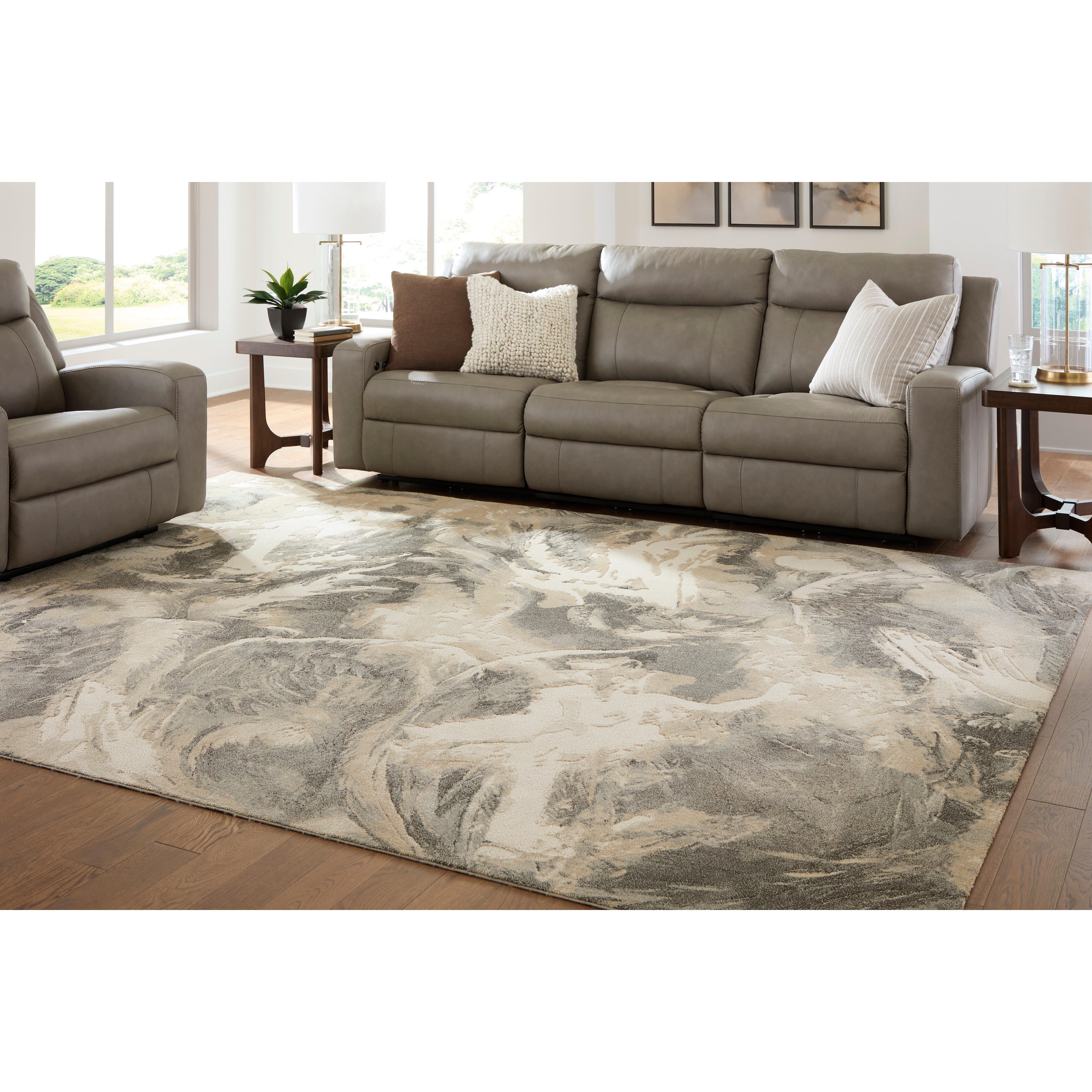Best Deals Furniture - Ashley Furniture - Jairlett Extra Large Rug - Extra Large Rug - R408800
