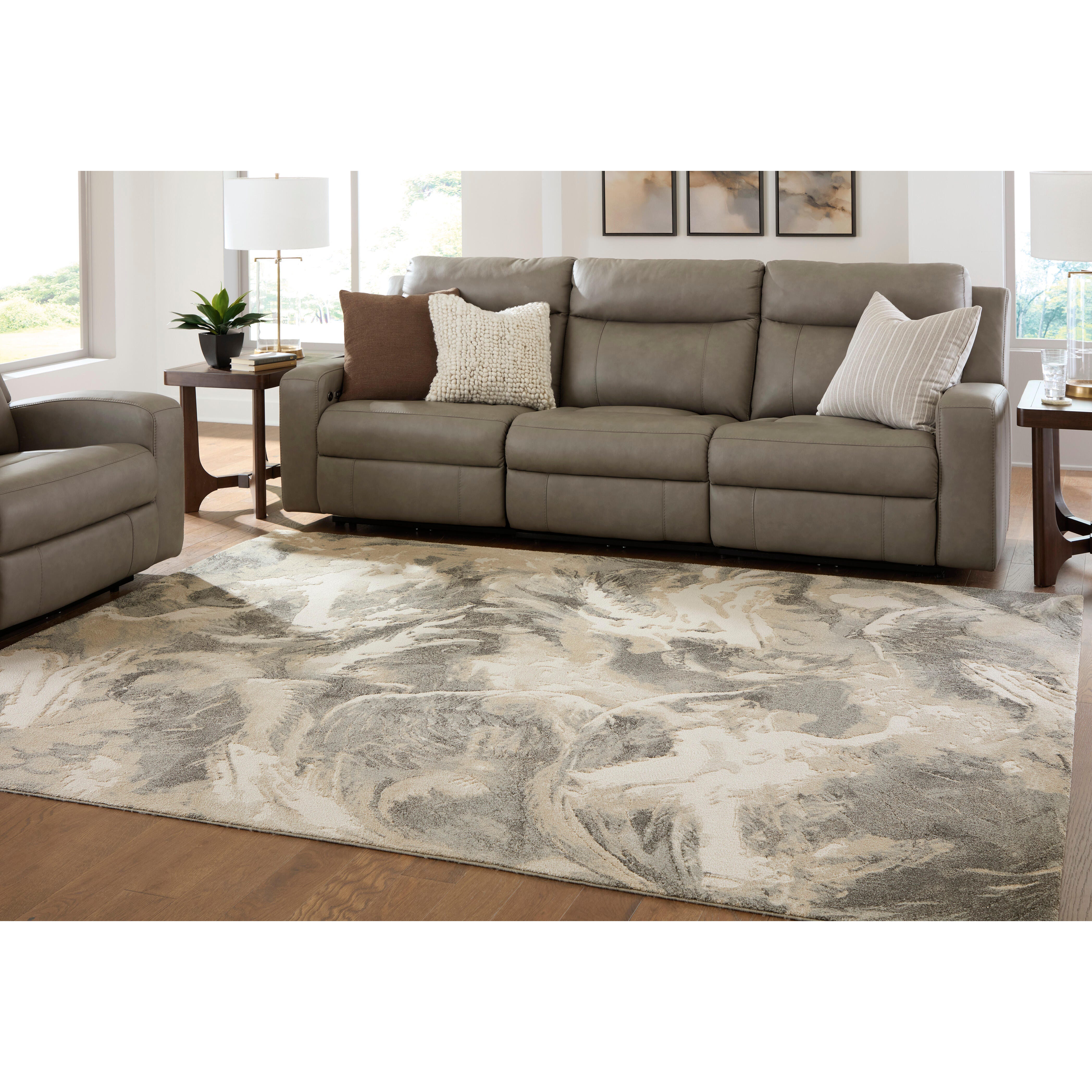 Best Deals Furniture - Ashley Furniture - Jairlett Large Rug - Large Rug - R408801