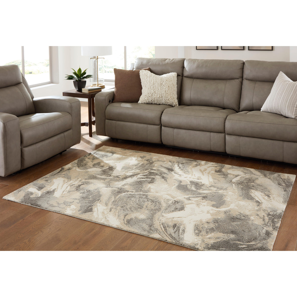 Best Deals Furniture - Ashley Furniture - Jairlett Medium Rug - Medium Rug - R408802
