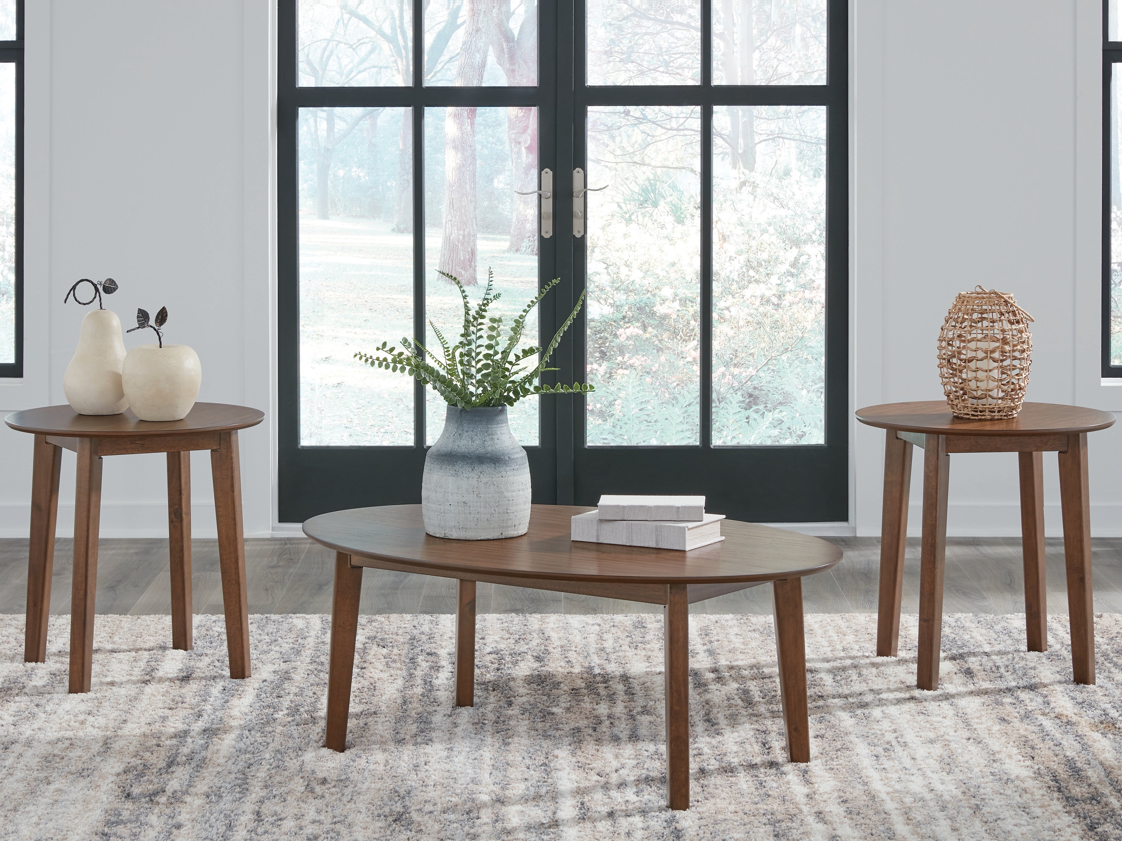 Best Deals Furniture - Ashley Furniture - Gordonay Table (Set of 3) - Occasional Table Set (3/CN) / Brown - T155-13