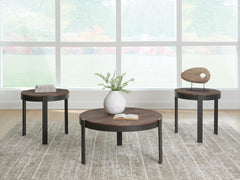 Best Deals Furniture - Ashley Furniture - Horizon Hills Table (Set of 3) - Occasional Table Set (3/CN) - T186-13