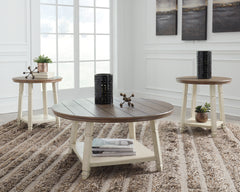 Best Deals Furniture - Ashley Furniture - Bolanbrook Table (Set of 3) - Occasional Table Set (3/CN) / Two-tone - T377-13