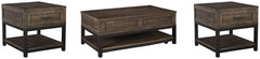 Best Deals Furniture - Ashley Furniture - Johurst Lift-top Coffee Table and 2 End Tables - Lift-top Coffee Table and 2 End Tables - T444T1