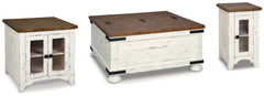 Best Deals Furniture - Ashley Furniture - Wystfield Coffee Table and 2 End Tables - Coffee Table and 2 End Tables - T459T3
