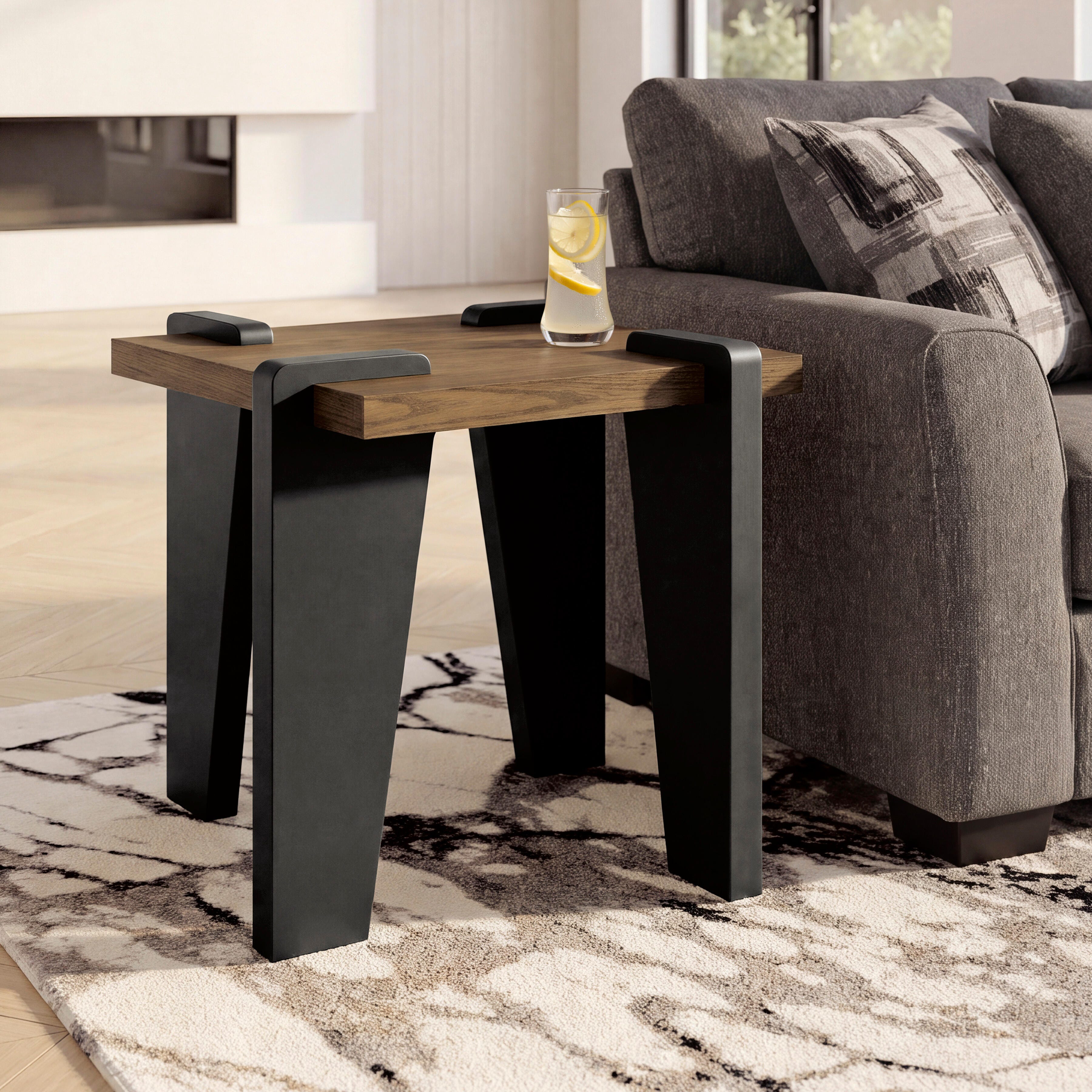 Best Deals Furniture - Ashley Furniture - Weathermore End Table - Square End Table - T531-2